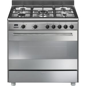 Cuisiniere Smeg - Catalyse Esthétique Concerto 90cm Mixte