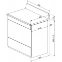 Piano de cuisson Smeg TR90 Mixte 90cm Victoria