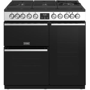 Piano de cuisson Stoves Precision Glass 90cm Mixte