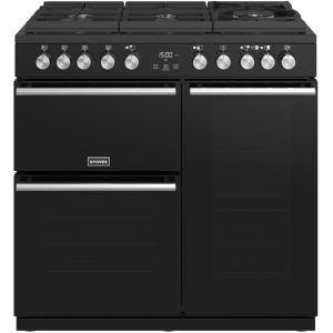 Piano de cuisson Stoves Precision Glass 90cm Mixte