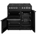 Piano de cuisson Stoves Precision Glass 90cm Mixte