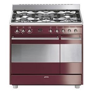 piano de cuisson  90 cm, "Esthétique Classique"  SCB92MRW8