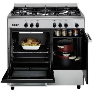 Cuisinière butanette Glem GA960PCGIX 90cm Mixte