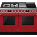 Piano de cuisson SMEG CPF120IGMP Mixte 120cm Portofino