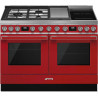 Piano de cuisson SMEG CPF120IGMP Mixte 120cm Portofino