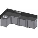 Meuble pour plancha ENO MODULO MOD4101