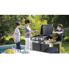 Plancha gaz Eno ENODESIGN 65 avec capot