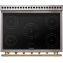 Piano de cuisson La Cornue ALBERTINE 90cm induction blanc pur