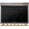 Piano de cuisson La Cornue ALBERTINE 90cm induction blanc pur