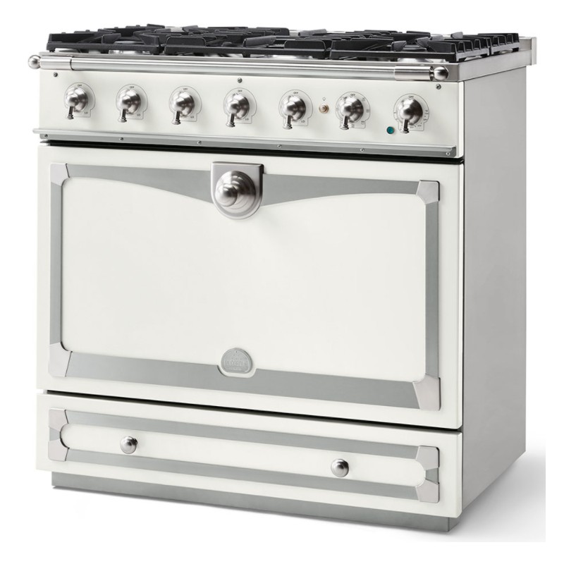 Piano de cuisson La Cornue ALBERTINE 90cm induction blanc pur
