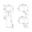Réfrigérateur 1 porte SMEG FAB28L