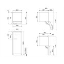 Réfrigérateur 1 porte SMEG FAB28RDMC3