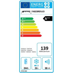 Réfrigérateur 1 porte SMEG FAB28RDUJ3