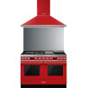 Hotte décorative murale 120cm SMEG KPF12