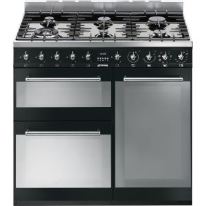 Piano de cuisson Smeg SINFONIA SY93BL 90cm Mixte