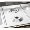Piano de cuisson Steel GENESI 120cm Mixte