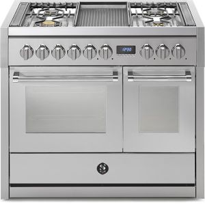 Piano de cuisson Steel Genesi 100 cm Combi-Steam