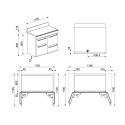 Piano de cuisson 110 cm, "Victoria"  TR4110