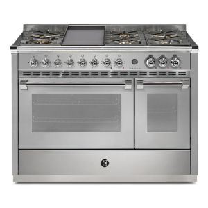 Piano de cuisson Steel Ascot 120 cm Combi-Steam