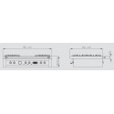 Entablement Range Top gaz 90cm Lofra Dolcevita