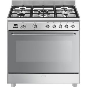 Piano de cuisson Smeg mixte 90cm CG90X9