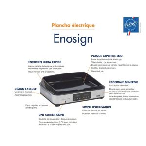 Combo Plancha ENO ENOSIGN 65 Electrique