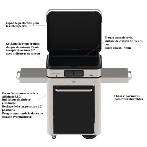Combo Plancha ENO ENOSIGN 65 Electrique
