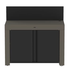 Meuble plancha ENO FELIX Gris cargo