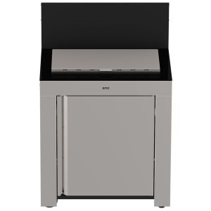 Module Plancha ENO MODULO TRIBU Inox et Noir