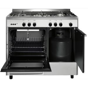 Cuisinière butanette Glem GA960PCGIX 90cm Mixte