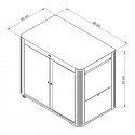 Chariot Achille gris cargo ENO