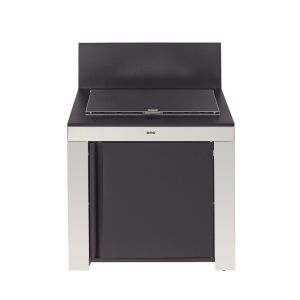 Modulo plancha tribu inox et noir ENO