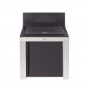 Modulo plancha tribu inox et noir ENO