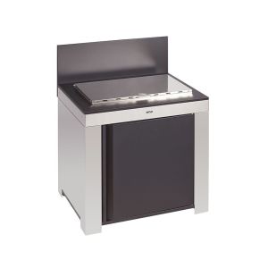 Modulo plancha tribu inox et noir ENO