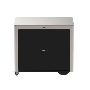 Desserte Achille inox avec rideau ENO