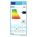 Groupe filtrant plafonnier Novy MINI PURE' LINE D6831 90 cm BLANC