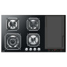 Plaque de cuisson Dione HGN9G2I Lofra avec plancha Teppanyaki  