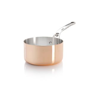 Casserole Ø16CM Inocuivre queue inox DE BUYER 6406.16