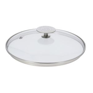 Couvercle Ø16 en verre pontet inox DE BUYER 3429.16