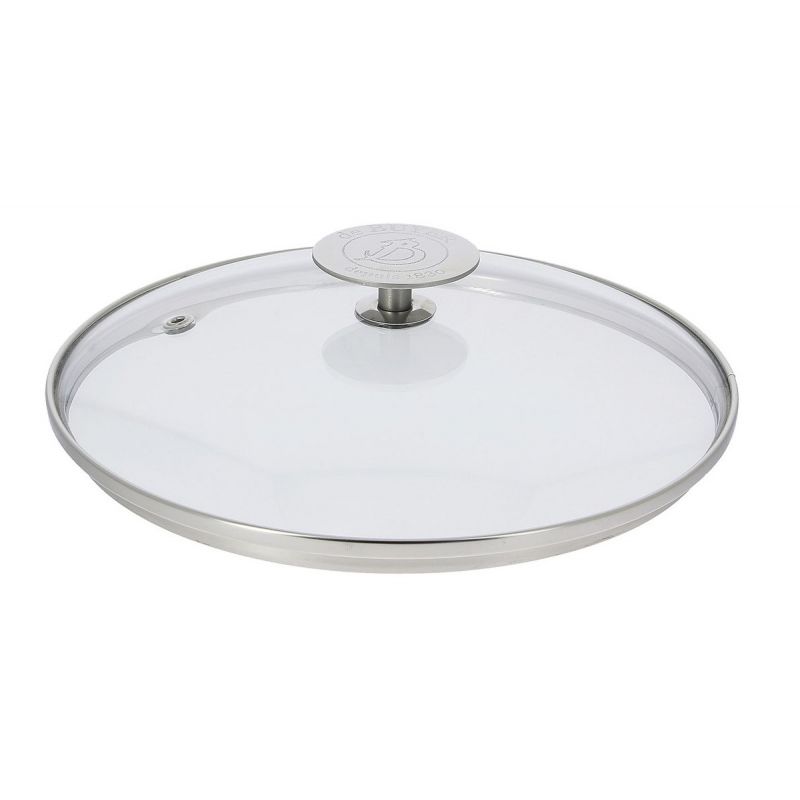 Couvercle Ø16 en verre pontet inox DE BUYER 3429.16