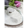 Couvercle Ø16 en verre pontet inox DE BUYER 3429.16