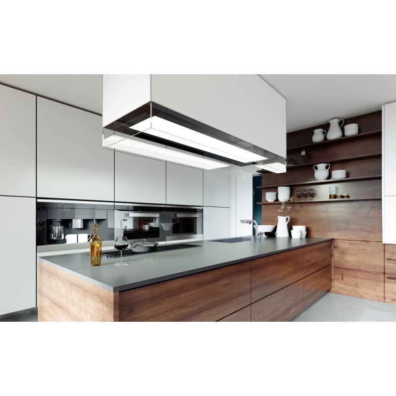 Groupe filtrant encastrable sur cuisinièresgrandelargeur