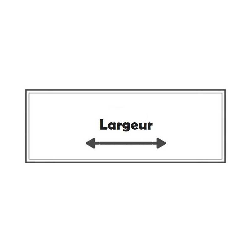 Piano de cuisson largeur de 60, 90, 100, 110 ou 120 cm